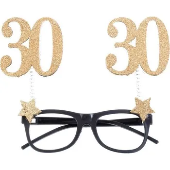Žertovný předmět mojeparty Brýle glitrové - 30
