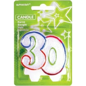 Party dekorace Svíčka - 30 barevná