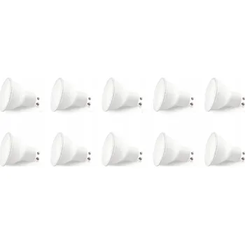 Žárovka SADA 10 KUSŮ LED žárovka GU10 1W neutrální bílá 4000K LLS