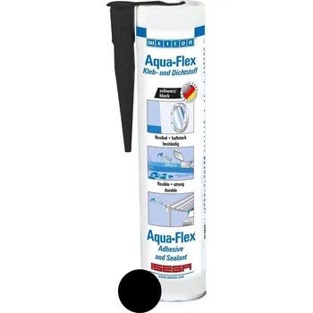 Průmyslové lepidlo Aqua-Flex 310ml černý -WEICON