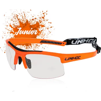 Florbal Unihoc Energy JR brýle Neon Orange oranžová