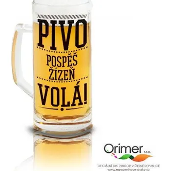 Žertovný předmět Půllitr - Pivo pospěš