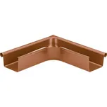 KJG Roh žlabový venkovní hranatý měděno hnědý 250 mm