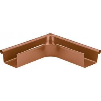 okap KJG Roh žlabový venkovní hranatý měděno hnědý 250 mm
