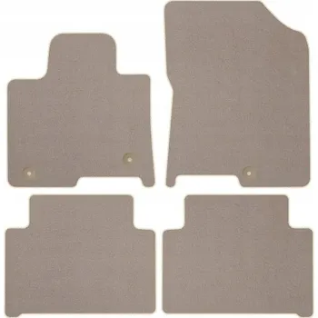 autokoberec Kobercové rohože Edecor velurové 4 ks