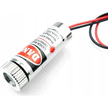 Měřící laser Laserová dioda 650nm 5mW červená 5V křížový laser