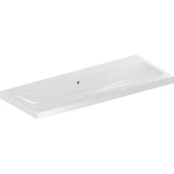 Umyvadlo Geberit iCon Light umyvadlo 120x48 cm, bez otvoru pro baterii, s přepadem, KeraTect, bílá (501.837.00.4)