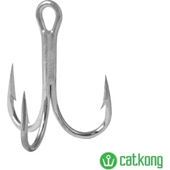 Rybářský háček DELPHIN Trojháčik CATKONG SuPower TREBLE / 3ks #6/0