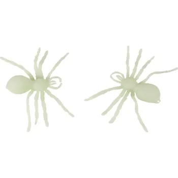 Karnevalový doplněk PAVOUK SVÍTÍCÍ VE TMĚ 2 KS