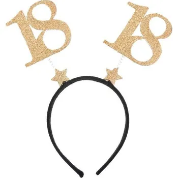 Žertovný předmět mojeparty Čelenka - 18 - zlatá