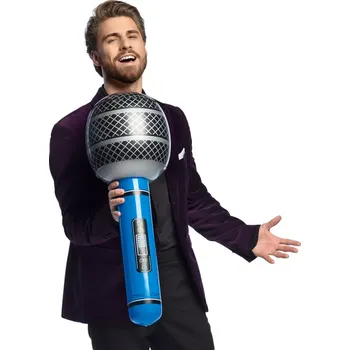 Karnevalový doplněk R-Kontakt.cz Mikrofon nafukovací 76 cm