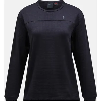 Dámská mikina MIKINA PEAK PERFORMANCE W TRAIL POLARTEC CREW BLACK