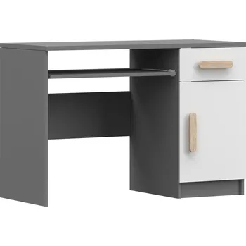 Psací stůl Psací stůl SMYK II - 08, Šedá/Bílá/Sonoma