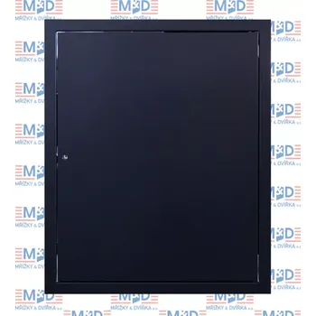 Revizní dvířka Revizní dvířka 500x600 mm antracit (RAL 7016) (500*600 mm revizní dvířka antracitová)