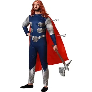 Dámský kostýmek Falanzo Carnival Kostým pro dospělé Trueno Superhrdina Velikost: XL