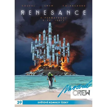 Komiks pro dospělé Modrá CREW 39 Renesance 3+4 - Fred Duval, Emem - 978-80-7679-742-0
