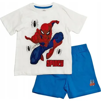 DOVOZ EU CHLAPECKÉ LETNÍ PYŽAMO SPIDERMAN světle modré Velikost: 110