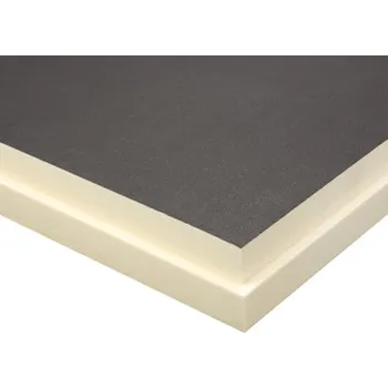 Tepelná izolace BauderPIR FA 100/1200x2400mm, 2x AL, ozub, rovná střecha