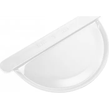 okap KJG Čelo žlabové šedo bílé 250 mm