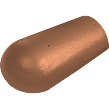 Střešní krytina Bramac - hřebenáč koncový STAR - kaštanový