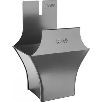 okap KJG Kotlík žlabový hranatý antracit 400/100x100 mm