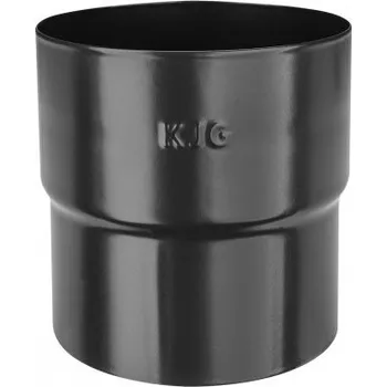 okap KJG Spojka svodu intenzivně černá 80 mm