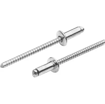 Nýt Nýt nerezový 4x6 mm trhací, s nerez. trnem