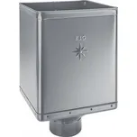 KJG Kotlík žlabový sběrný DESIGN EXCENTRICKÝ prachově šedý 120 mm