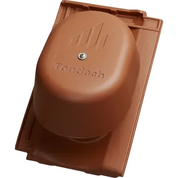 pálená krytina Tondach - Contiton12/Stodo12 - prostupová taška + komplet odvětrání, režná