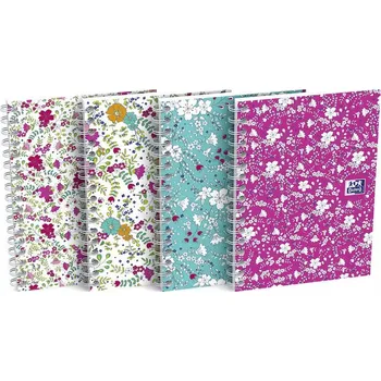 Sešit Sešit A6 s mřížkou, linkovaný sešit na matematiku A6 Oxford, 50 listů