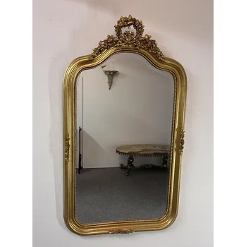 Zrcadlo Zámecké zrcadlo s květinami