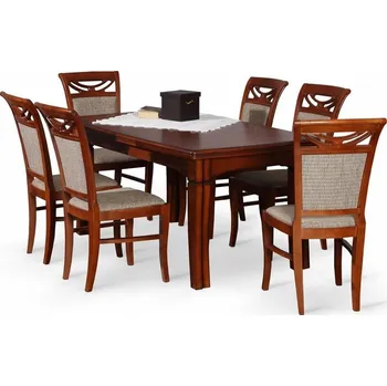 Jídelní stůl Rustikální rozkládací OBR stůl K20 - délka 260 až 560 cm rozklad po50cm