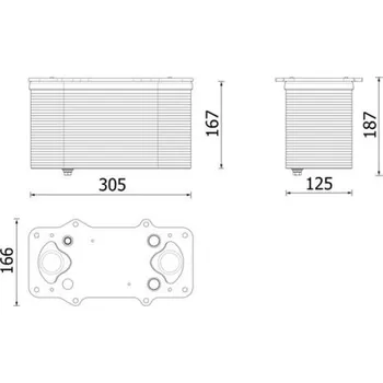 Turbodmychadlo Chladič turba MAHLE CI 704 000P