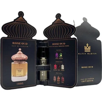 Unisex parfém Matin Martin Rose Oud Parfemovaná voda 2ml, unisex