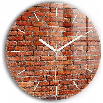 Hodiny Nástěnné hodiny Wallfluente červené 30 cm