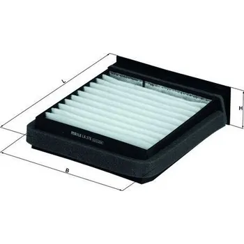 Ventilátor topení a klimatizace Filtr, vzduch v interiéru KNECHT LA 376