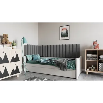 Obklad Rohový dekorační nástěnný panel MATEO 210x90x60 cm, šedá + vyzvednutí ZDARMA