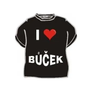 Divja Tričko - I love you bůček Velikost: XXL