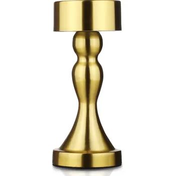 Lampička BEZDRÁTOVÁ LAMPIČKA DO RESTAURACE HOTELU DOTYKOVÁ LED HOUBIČKA 3 REŽIMY NOČNÍ