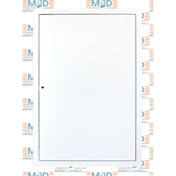 Revizní dvířka Revizní dvířka 500x600 mm bílá uzamykatelná (500*600 mm revizní dvířka bílá)