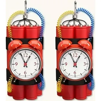 Karnevalový doplněk Náušnice bomba