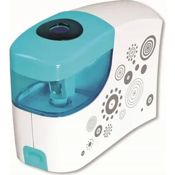 Ořezávátko Elektrické ořezávátko, manuální, dvojité, s nádobkou Tetis, vícebarevné