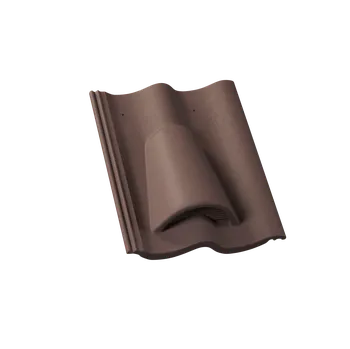 betonová krytina Hodonka ELEGANT - taška větrací - tmavě hnědá