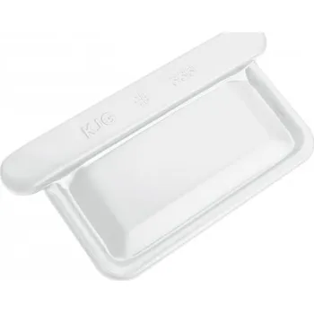 okap KJG Čelo žlabové hranaté šedo bílé 400 mm