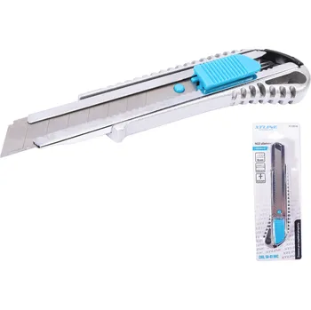 Pracovní nůž XTLINE Nůž ulamovací hliníkový | C60, 18 mm (náhrada za P19131)