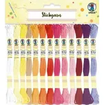 URSUS Vyšívací příze sada 52 ks 26 barev