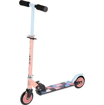 Koloběžka Nils HD026 růžovo-modrá + DÁREK