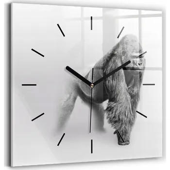 Hodiny Nástěnné hodiny Wallfluent černé 30 cm