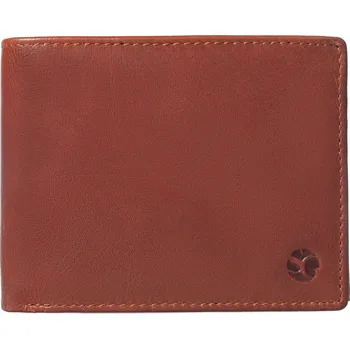 Peněženka Segali SG-103A pánská kožená peněženka cognac