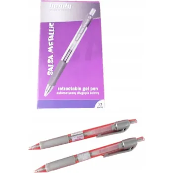 Gelová propiska stříbrný Handy